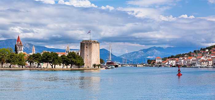 Trogir historic town and harbor on the Adriatic Coast (Photo: Envato)