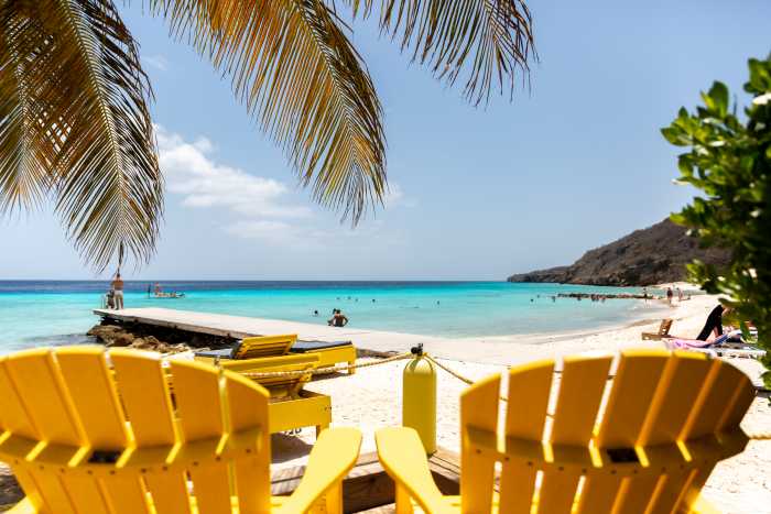 Playa Porto Marie beach in Curaçao (Photo: Curaçao Tourist Board)
