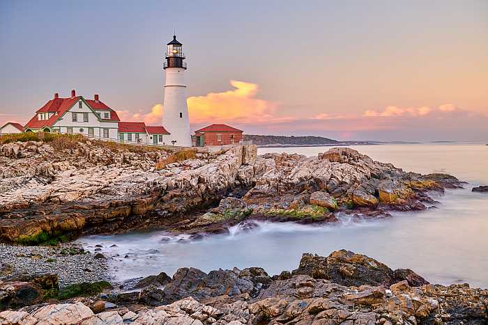 Portland Head Lighthouse in Maine (Photo: Envato)
