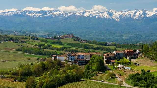 Piedmont countryside in Italy (Photo: Pixabay)
