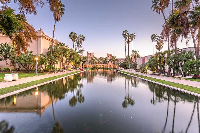 Balboa Park  in San Diego- home to 17 museums (Photo: Envato)