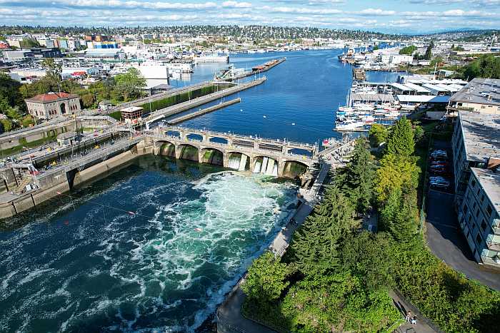 The Ballard Locks in Seattle (Photo: Envato)