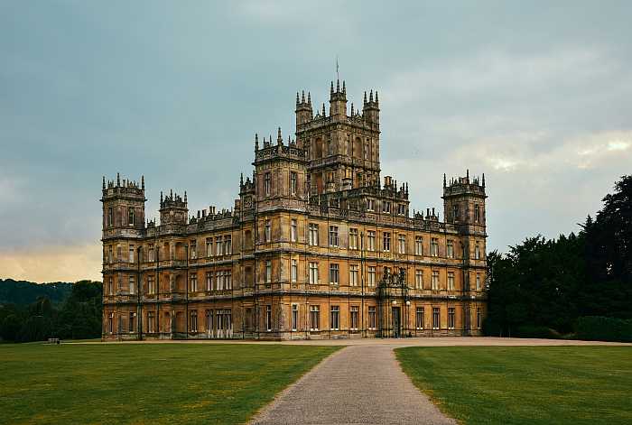 Castle in Hampshire was the main filming location for Downton Abbey (Photo by Tim Alex on Unsplash)