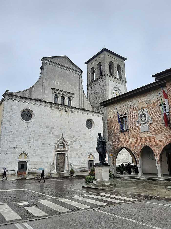 Main square in Cividale del Friuli, Italy
