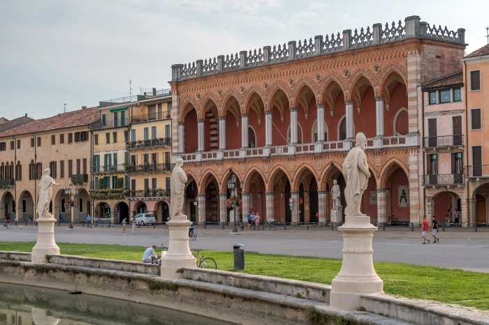 Prato della Valle in Padua, Italy