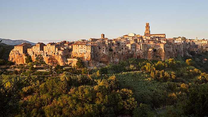 City view of Pitigliano