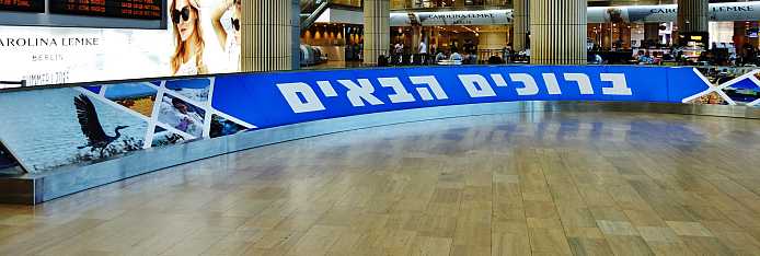 Arrivals at Ben Gurion Airport (Shutterstock)