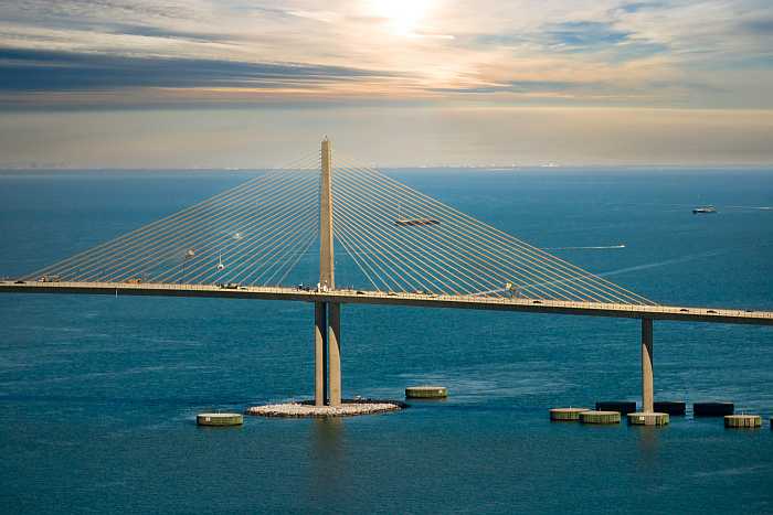 Skyway Bridge over Tampa Bay in Tampa, Florida (Photo: Envato)