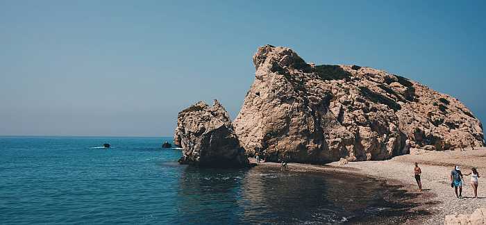 Aphrodite's Rock, Paphos, Cyprus (Photo by Stijn te Strake on Unsplash)