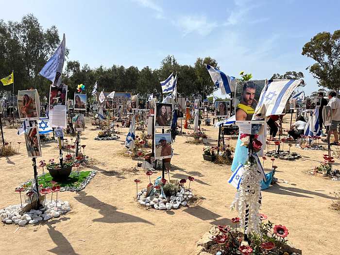 Nova music festival memorial site - Israel