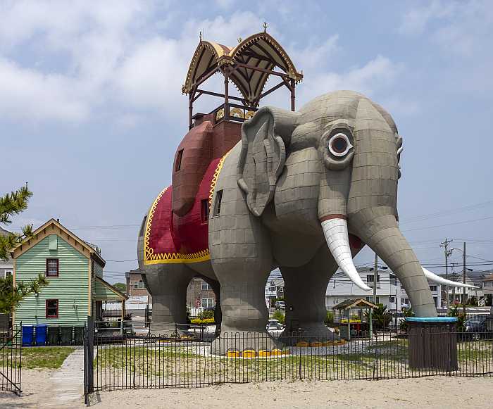 Kosher at the Jersey Shore - Lucy the Elephant in Margate.