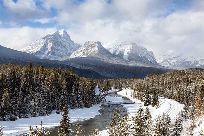Chabad in unexpected places - Banff Canadian Rockies.
