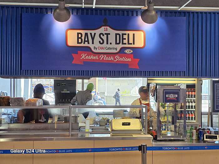 Bay St. Deli by Chai Catering at Rogers Centre in Toronto
