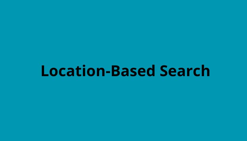  Location-Based Search