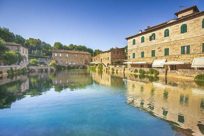 Day trips from Florence - Bagno Vignoni.