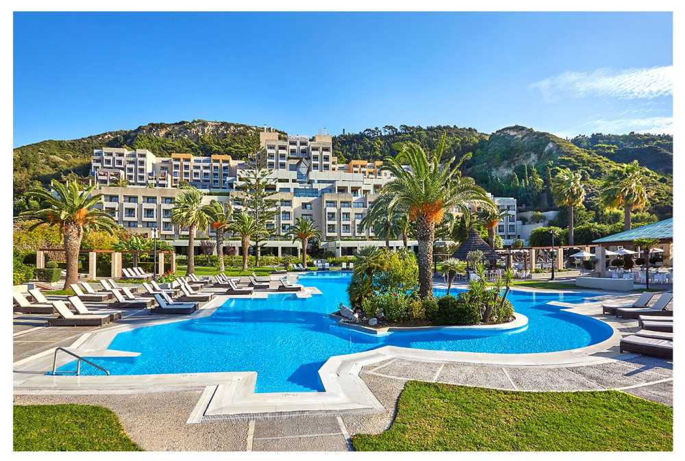 Celebrate Passover 2026 in luxury at the 5-star Sheraton Rhodes Resort with MY TOURS GLATT.