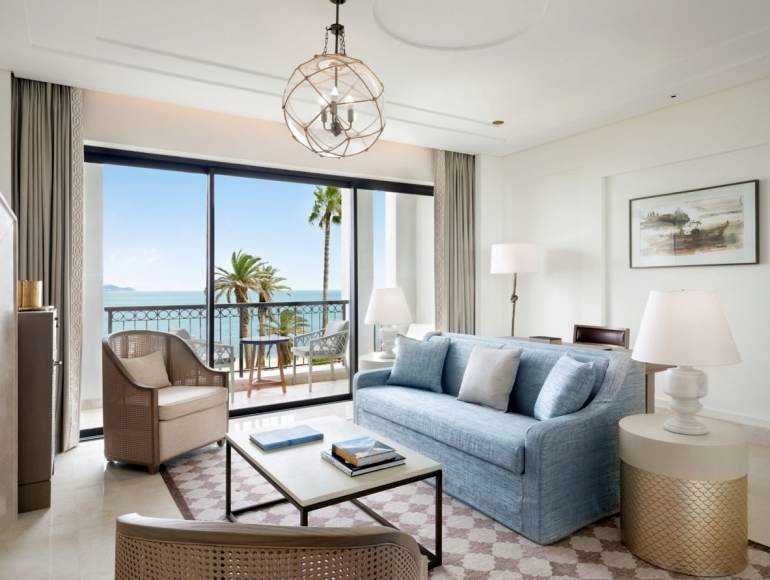 Celebrate Passover 2026 with White & Blue at the luxurious St. Regis La Bahia Blanca Resort in Tamuda Bay, Morocco.