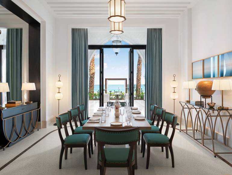 Celebrate Passover 2026 with White & Blue at the luxurious St. Regis La Bahia Blanca Resort in Tamuda Bay, Morocco.