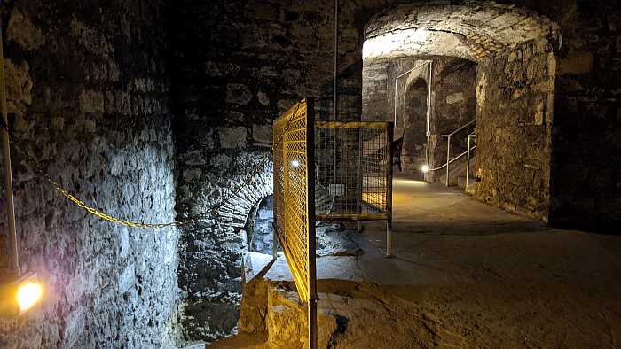 Explore the underground tunnels in Viterbo