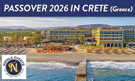 Niphla Events Passover 2026 in Crete at Aquila Rithymna Beach