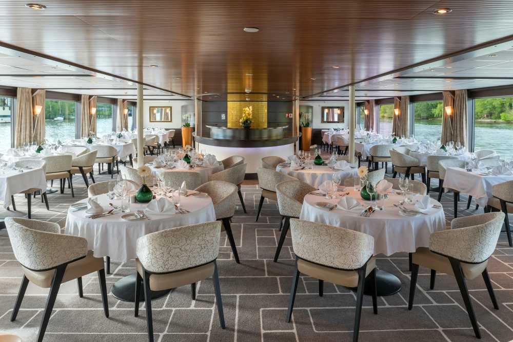 Amadeus Diamond kosher river cruise ship on the Seine River France