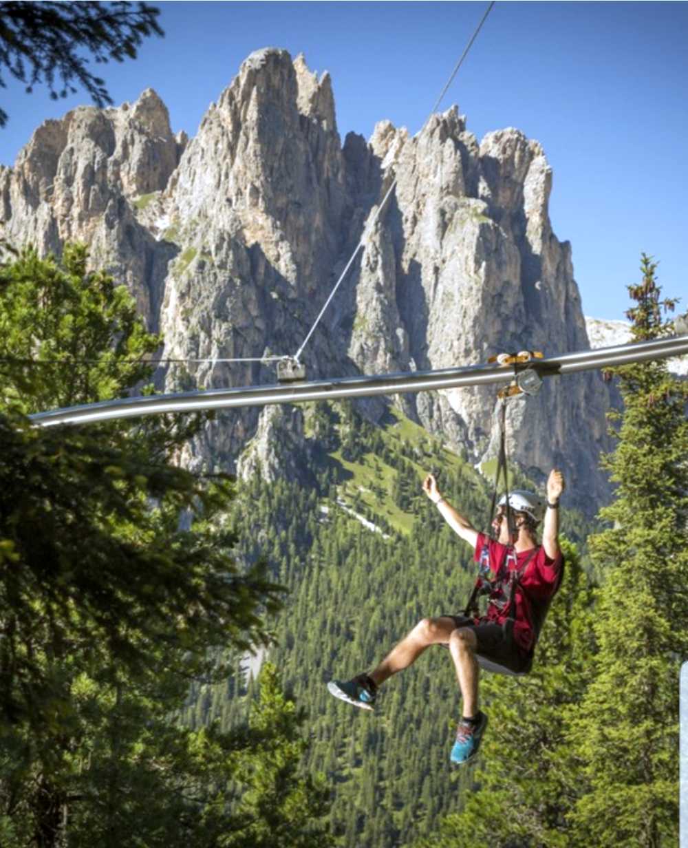 Kosher summer vacation in Canazei Dolomites Italy alpine mountains