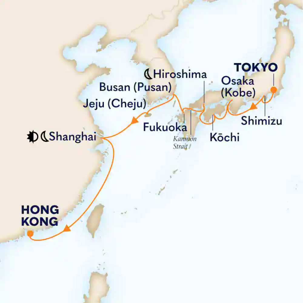 Kosher East Asia Cruise 2026: Japan, South Korea & China