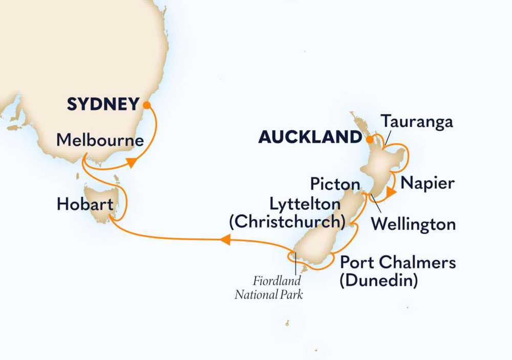 Join a 15-day Glatt Kosher cruise exploring Australia, New Zealand, and Tasmania