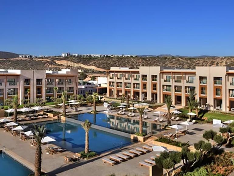 Kosher Winter Luxury Vacation in Agadir, Morocco with White and Blue