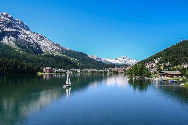 Hotel Maloja Palace overlooking Lake Sils near St. Moritz, Switzerland – Summer Kosher Vacation 2025