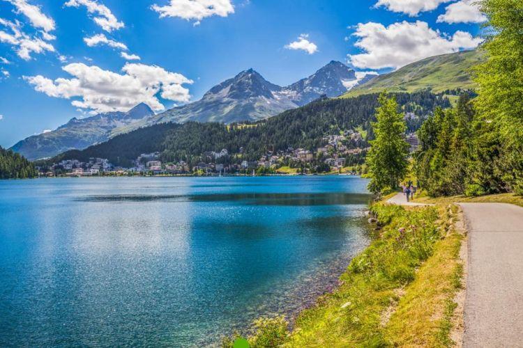 Hotel Maloja Palace overlooking Lake Sils near St. Moritz, Switzerland – Summer Kosher Vacation 2025